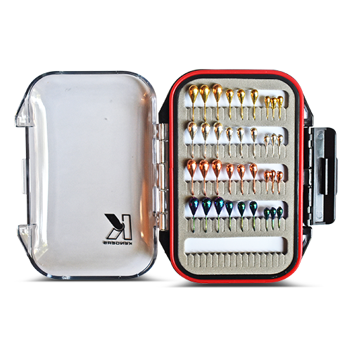 36 Piece Metallic Tungsten Jig Set With Premium Box