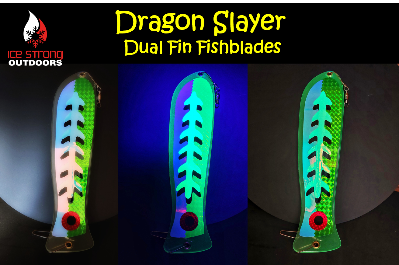 Chrome/Glow Fishblades