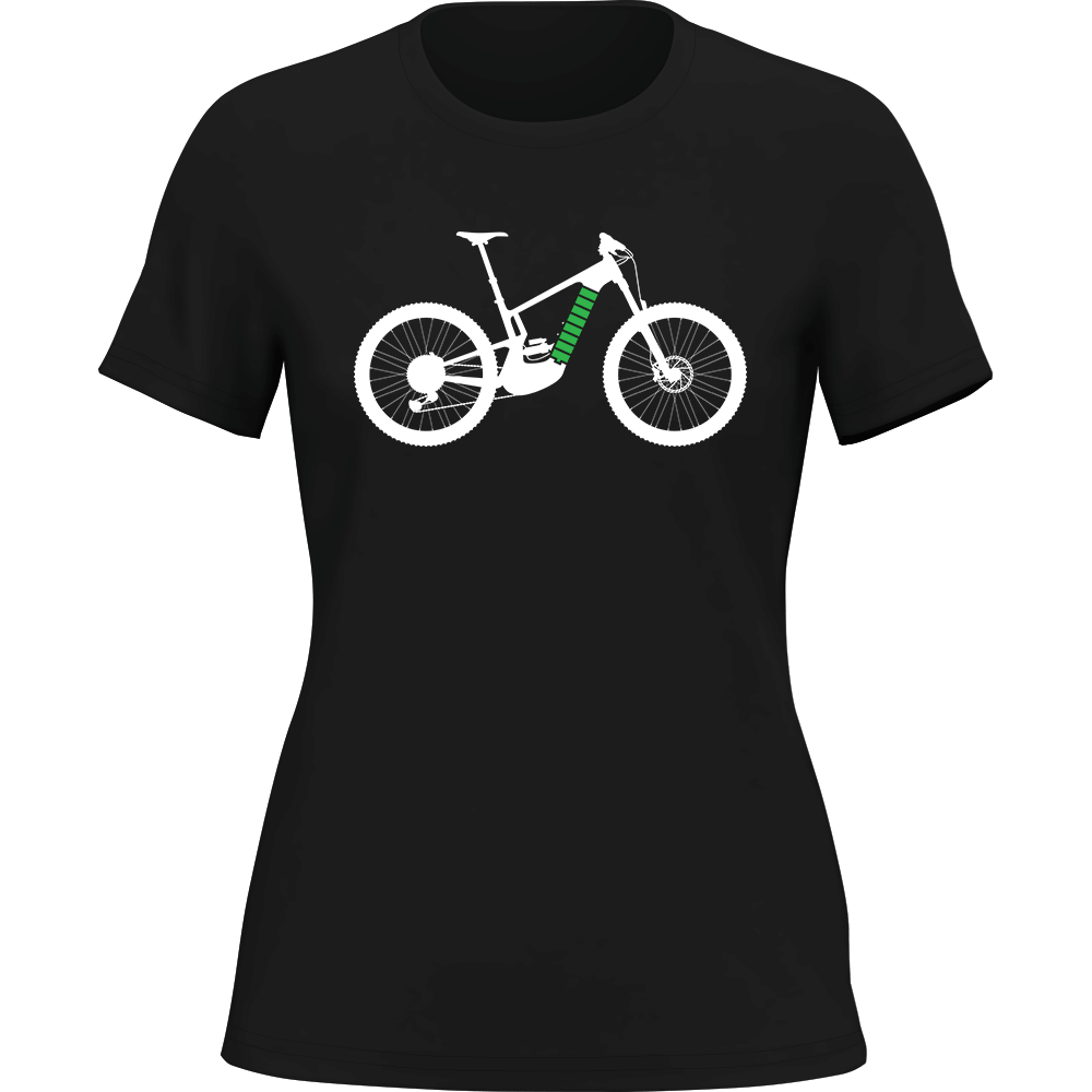 T-shirt vélo électrique pour femme