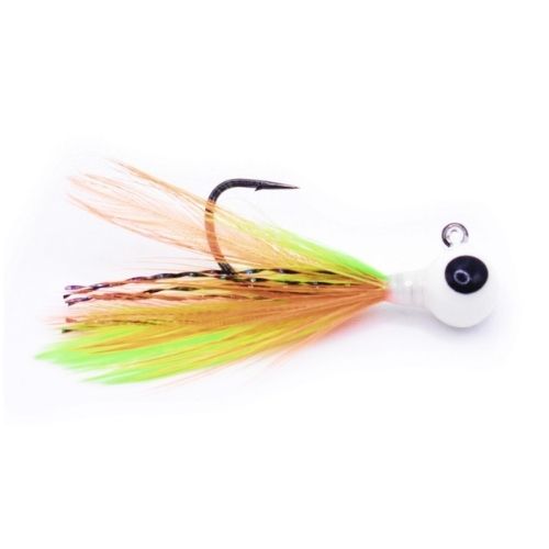 Firetiger Tungsten Feather Jig