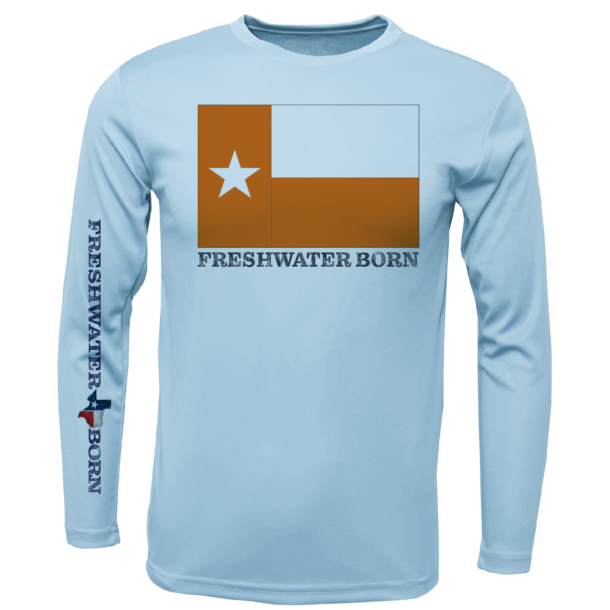 UT Edition Freshwater Born Girl's Long Sleeve UPF 50+ Dry-Fit Shirt