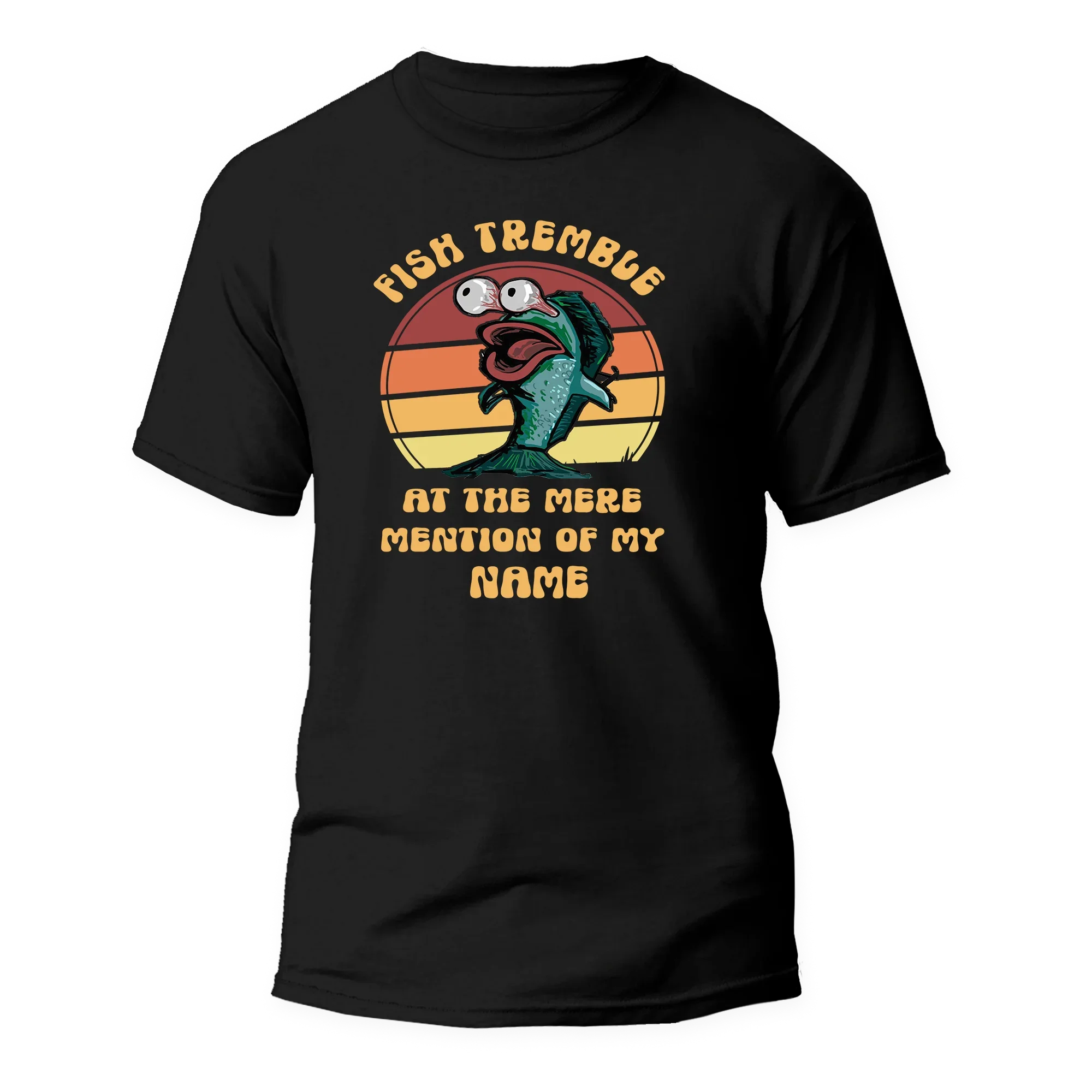 T-shirt homme poisson tremblant