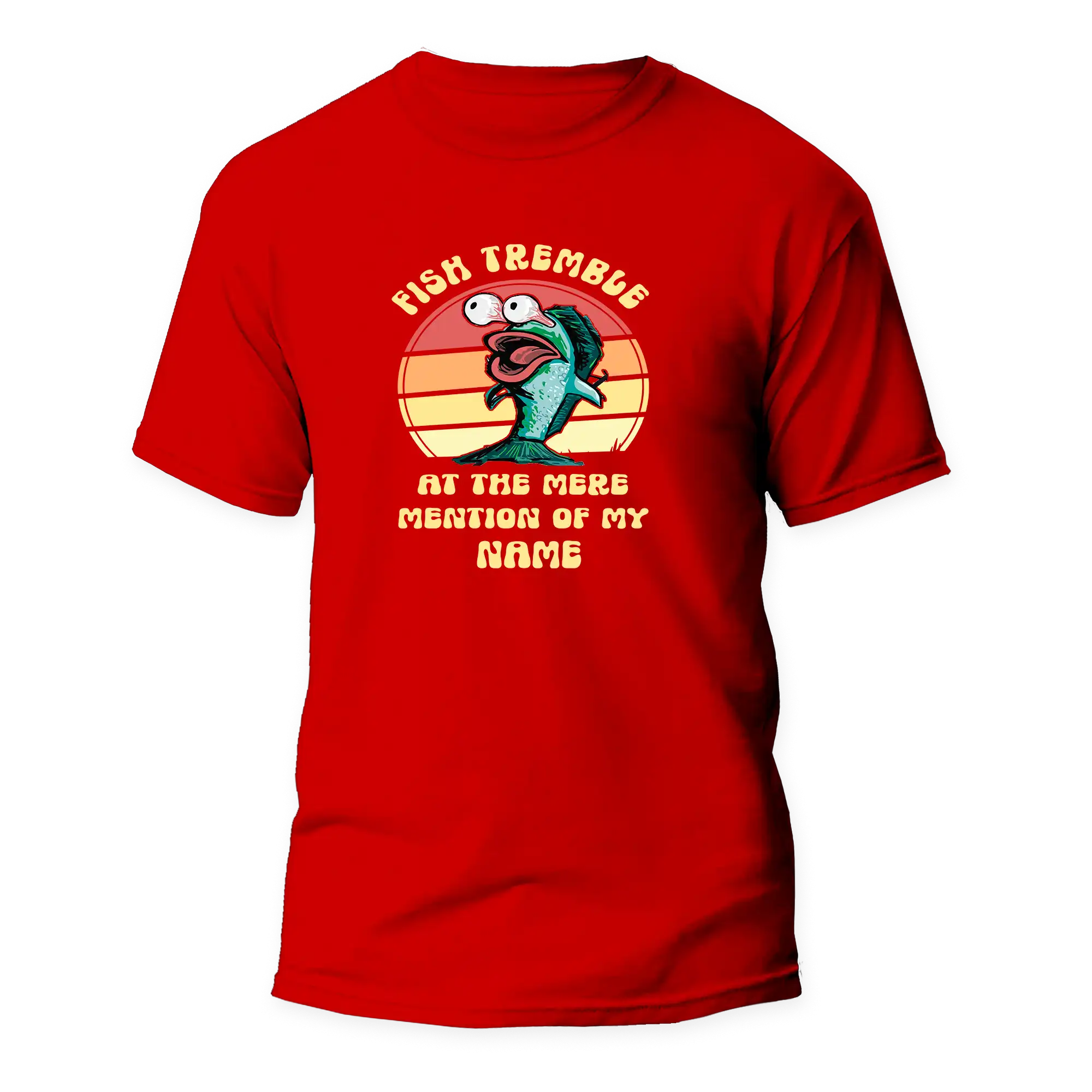 Fish Tremble Man T-Shirt