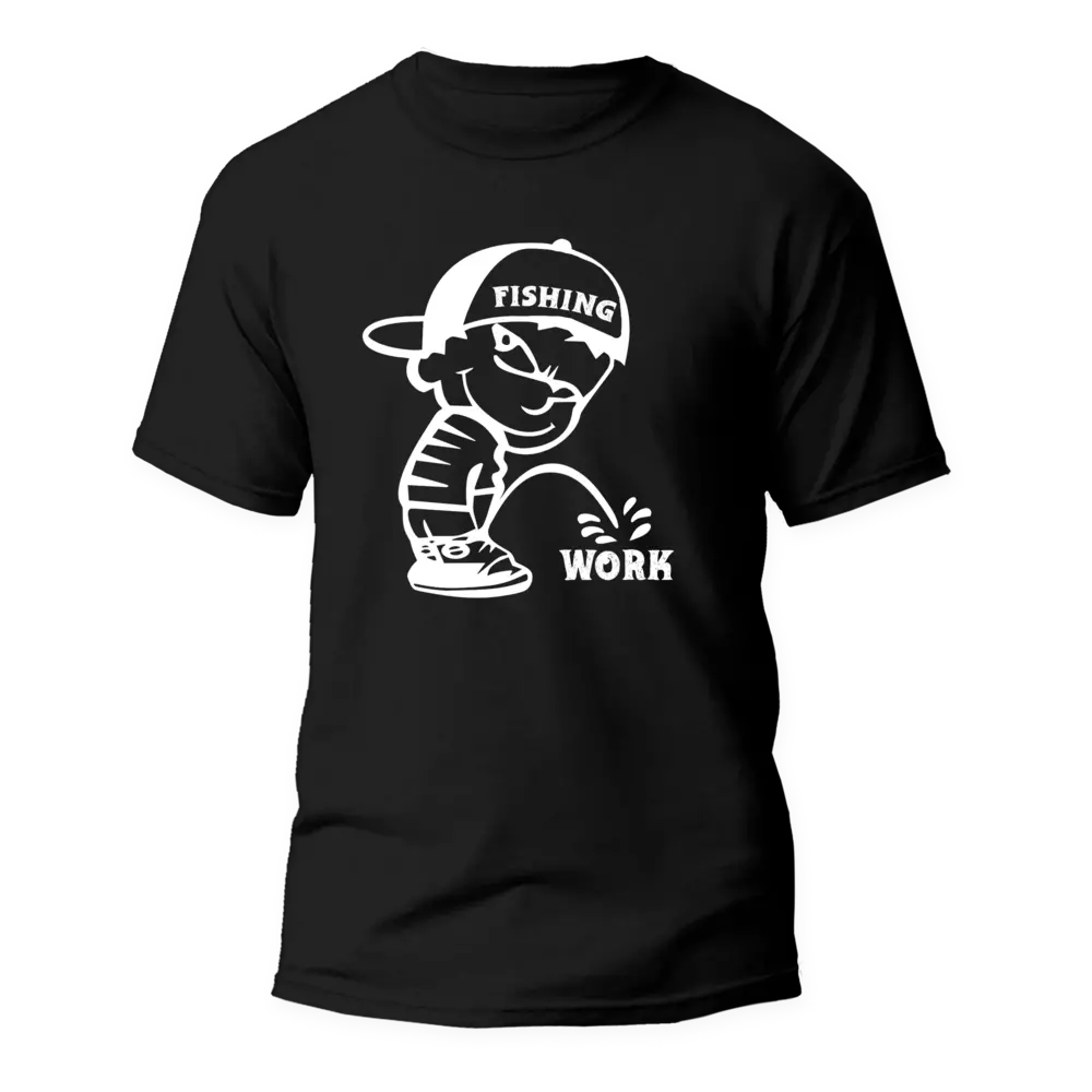 T-shirt homme pêcheur et travailleur