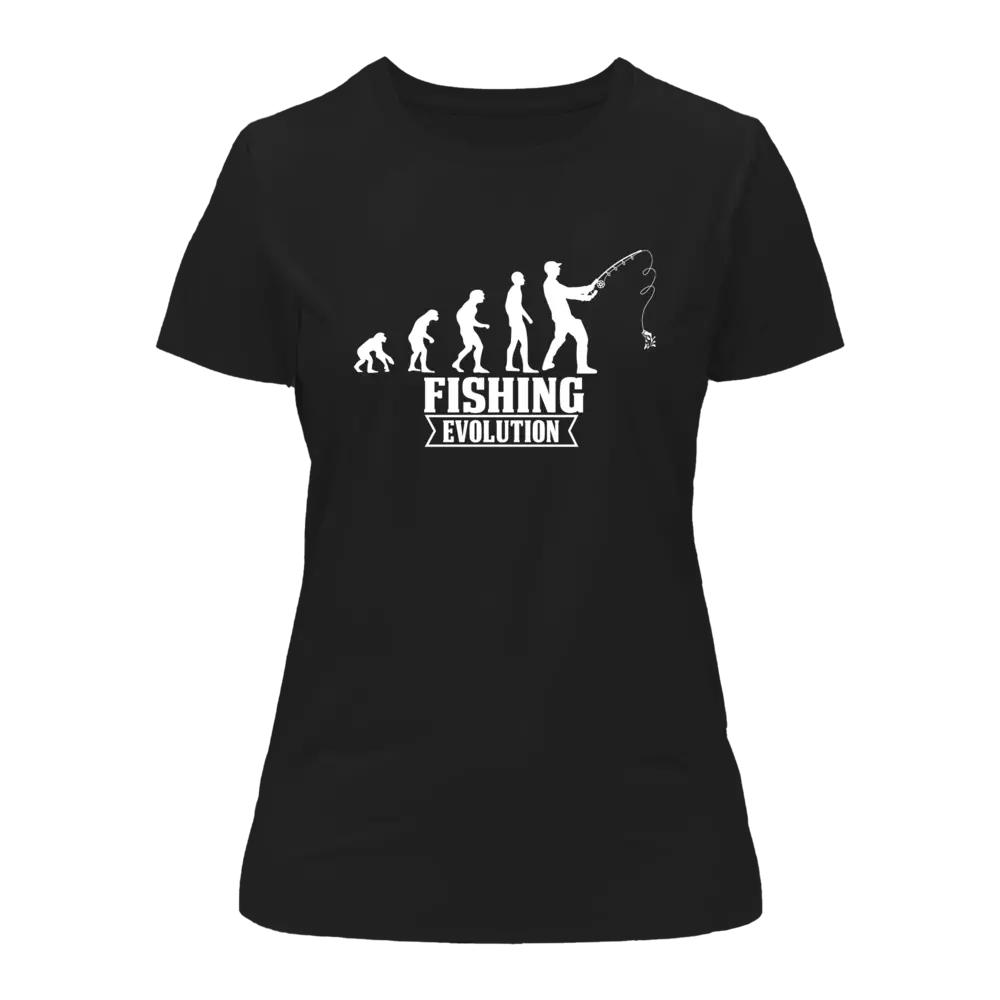 T-shirt Fishing Evolution pour femme