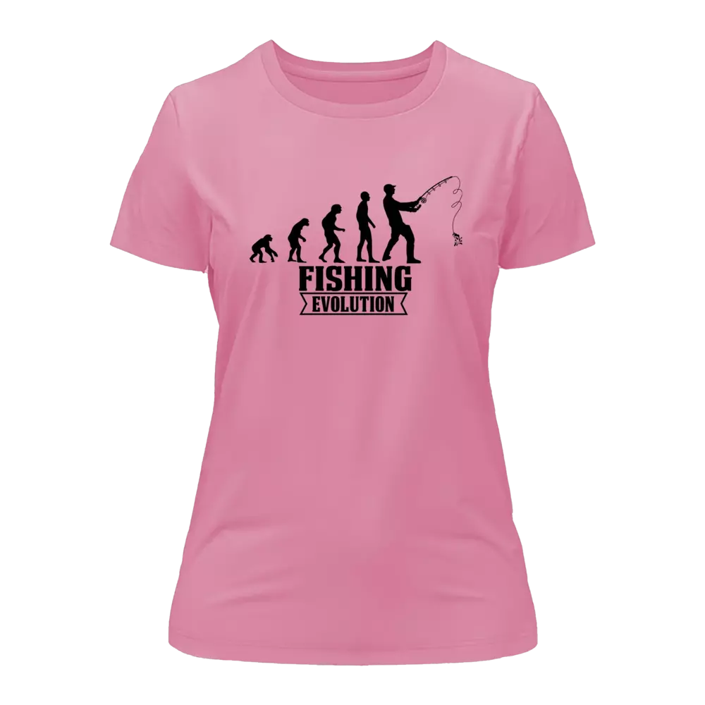 Camiseta Fishing Evolution para mujer