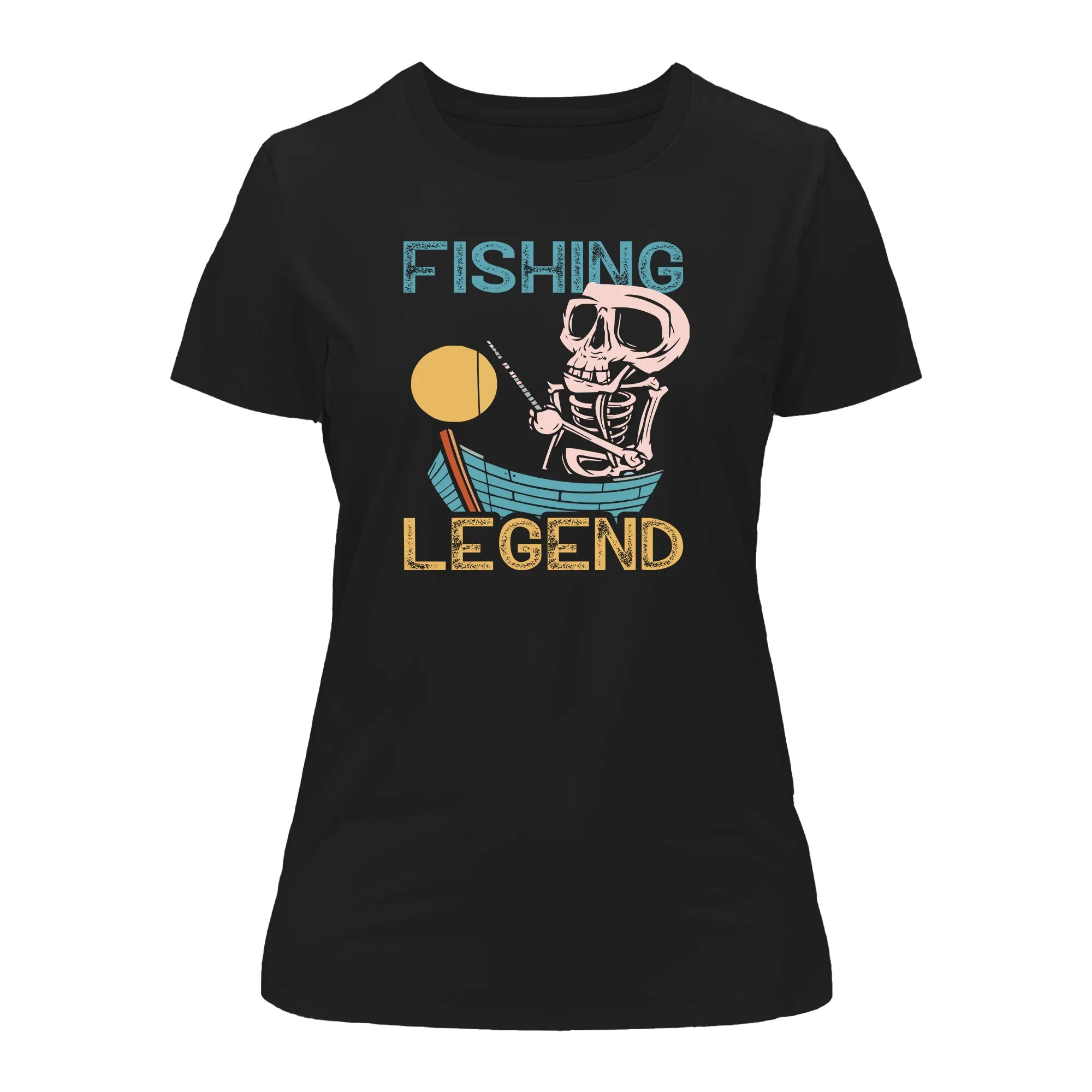 T-shirt Légende de la pêche pour femme