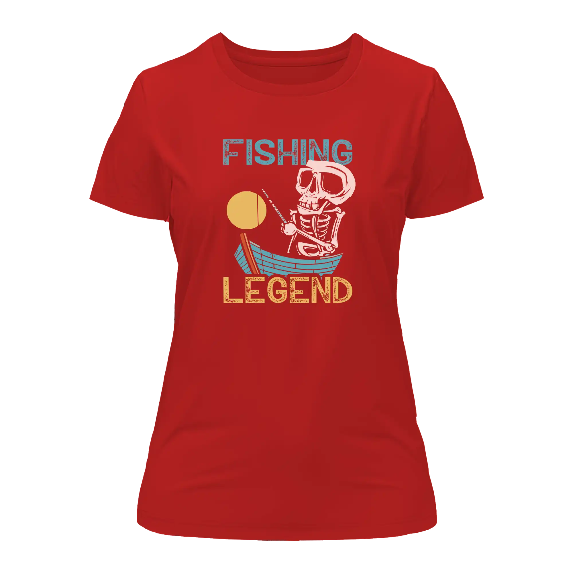 T-shirt Légende de la pêche pour femme