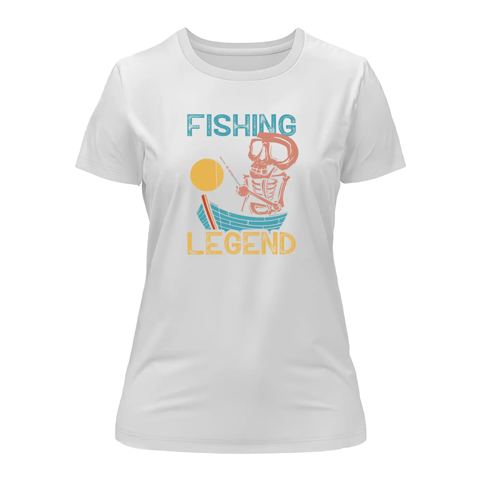 T-shirt Légende de la pêche pour femme