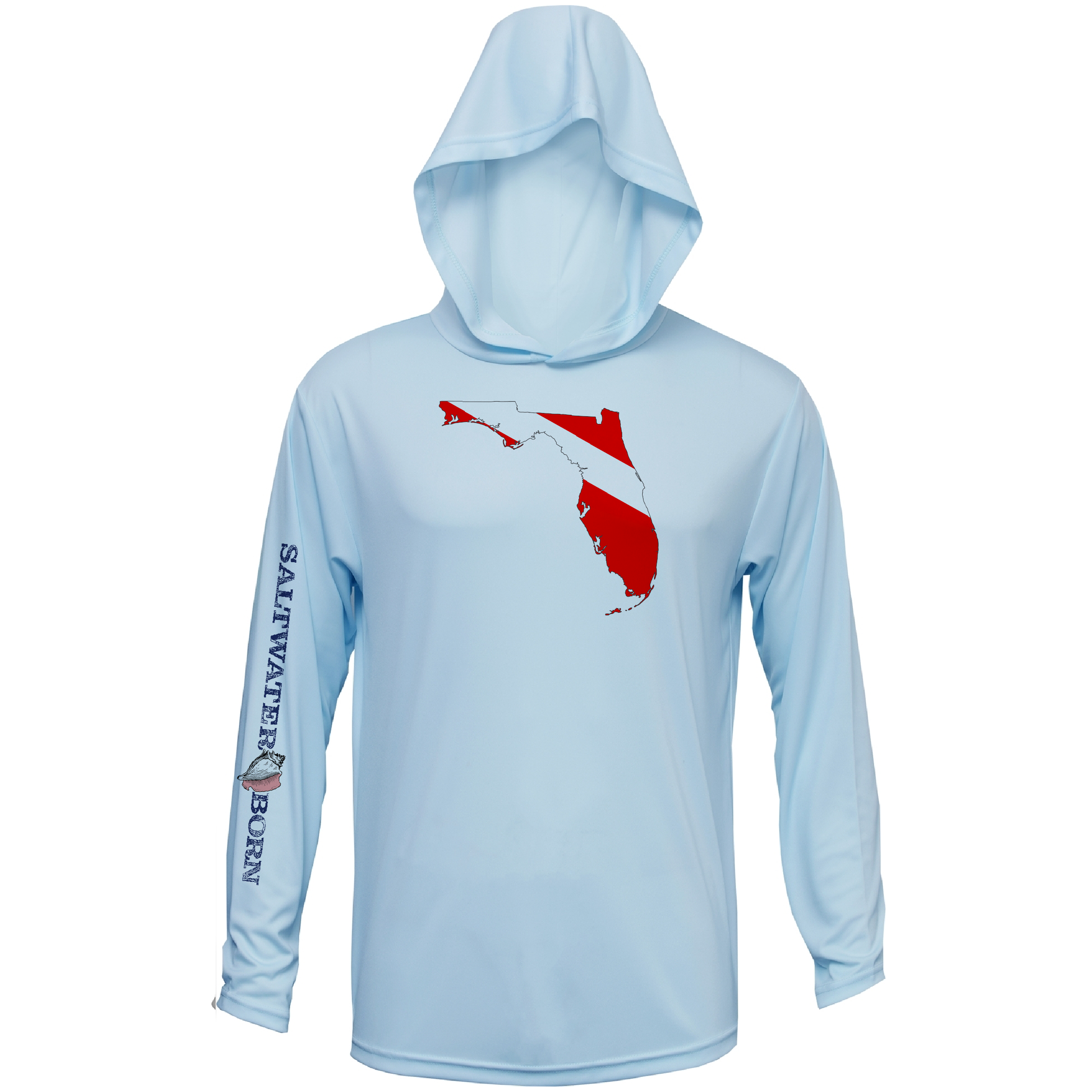 Florida Diver Long Sleeve UPF 50+ Dry-Fit Hoodie