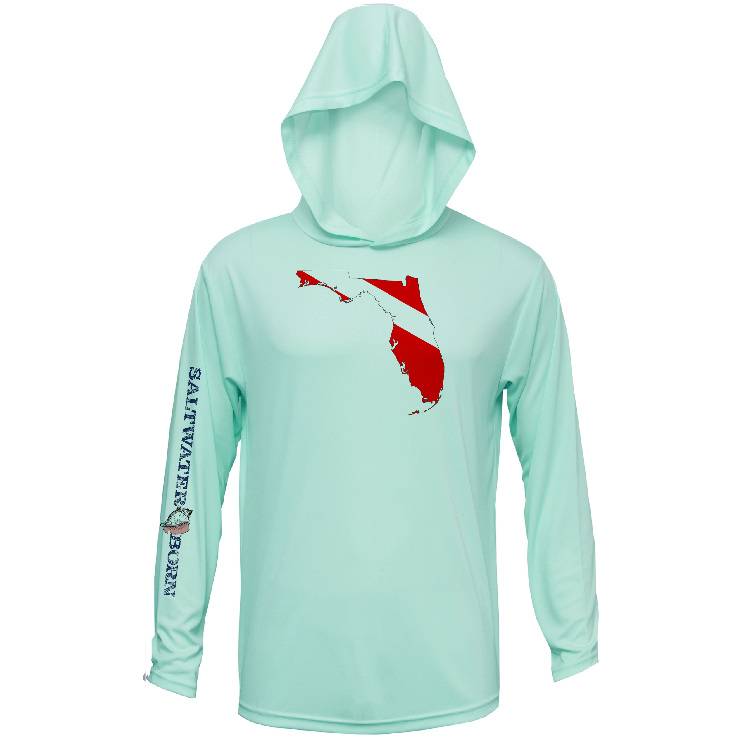 Florida Diver Long Sleeve UPF 50+ Dry-Fit Hoodie