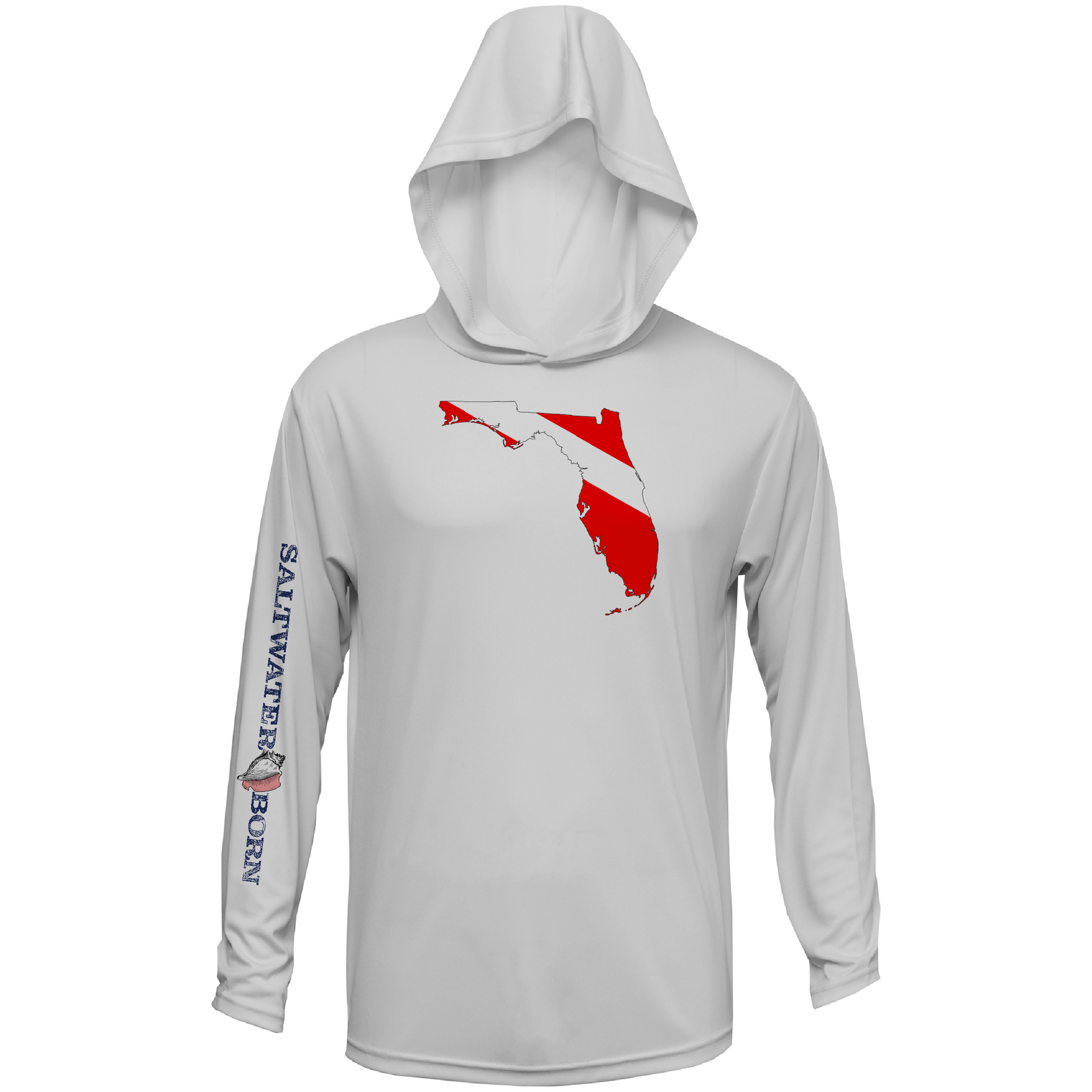 Florida Diver Long Sleeve UPF 50+ Dry-Fit Hoodie