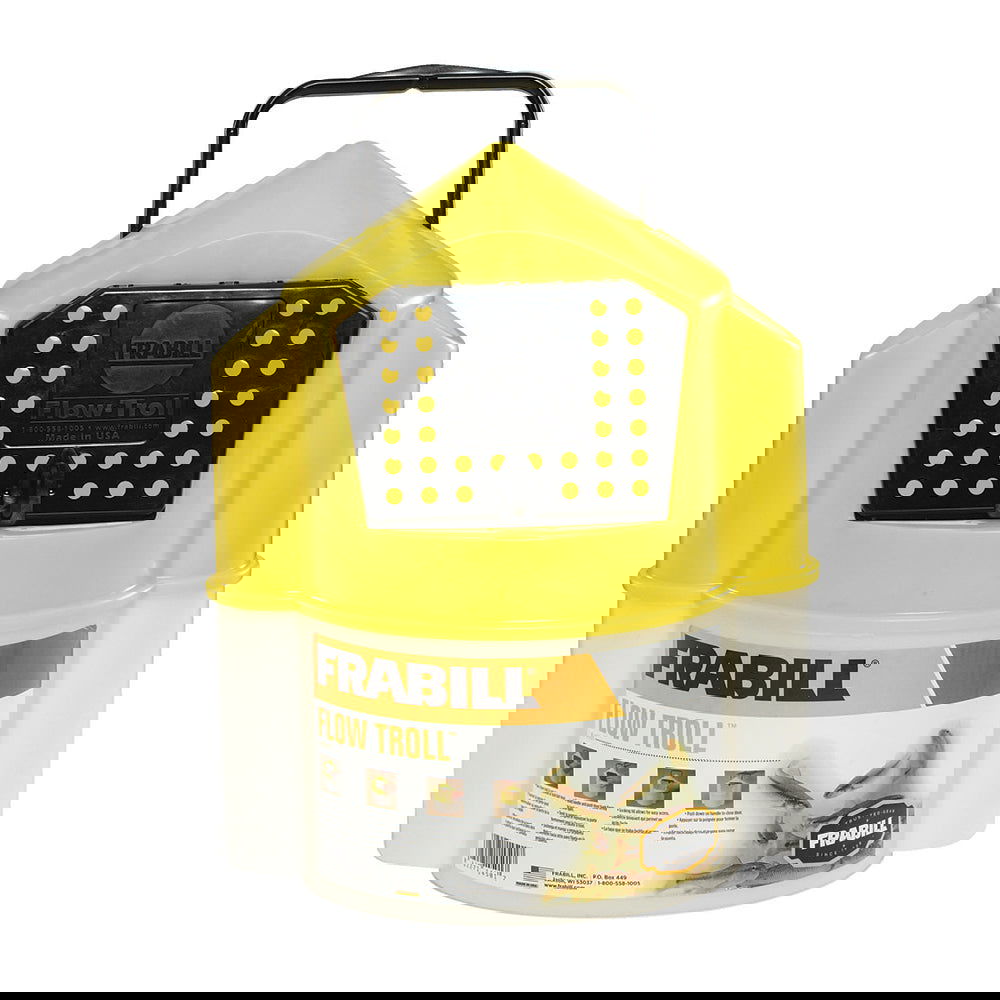 Frabill Flow Troll Bucket, 6qt Bobber Bargain