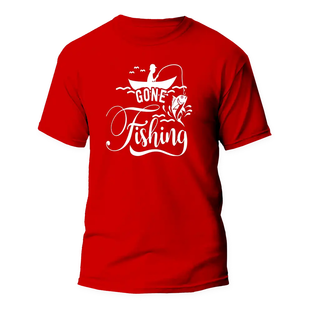 T-shirt unisexe « Gone Fishing »