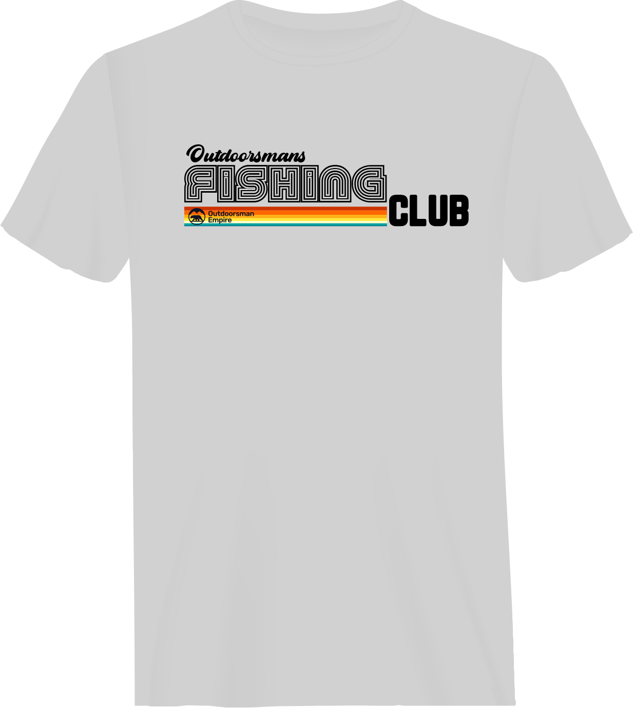 Camiseta Disco para hombre del Outdoorsman Fishing Club