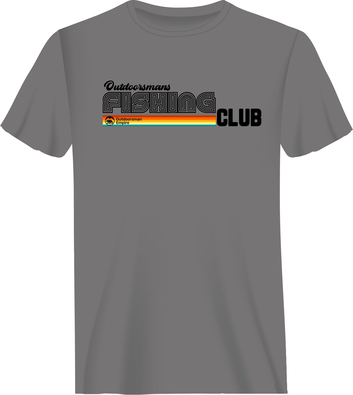 Camiseta Disco para hombre del Outdoorsman Fishing Club