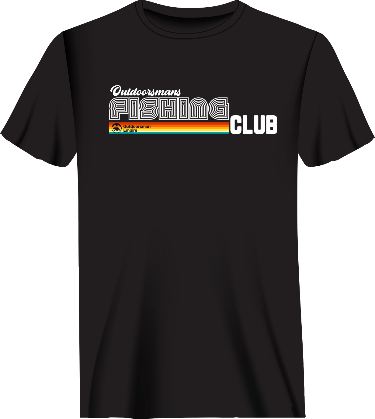 T-shirt Disco Man du club de pêche Outdoorsman