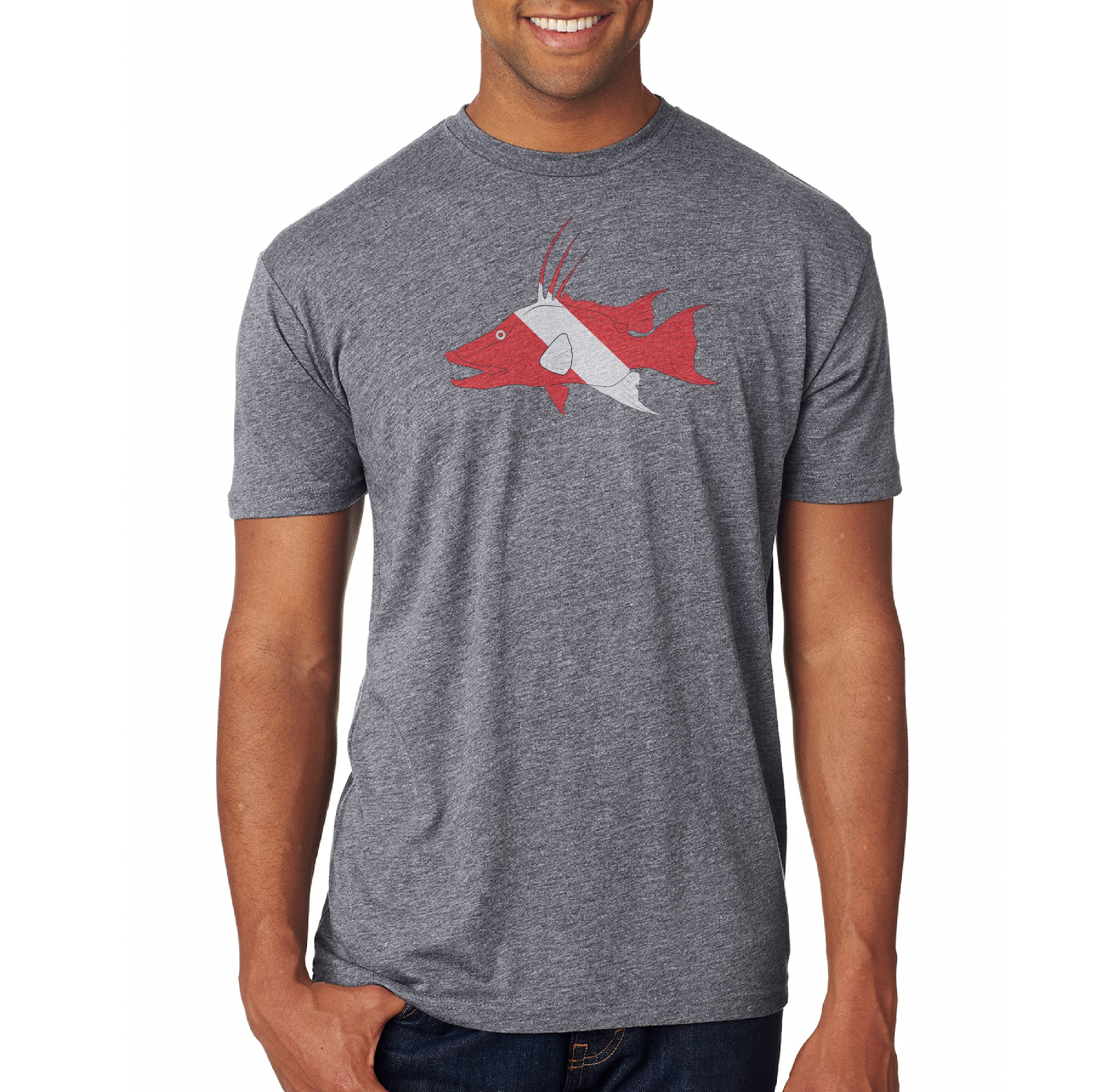 Key West, Florida Hogfish Diver Soft Tee