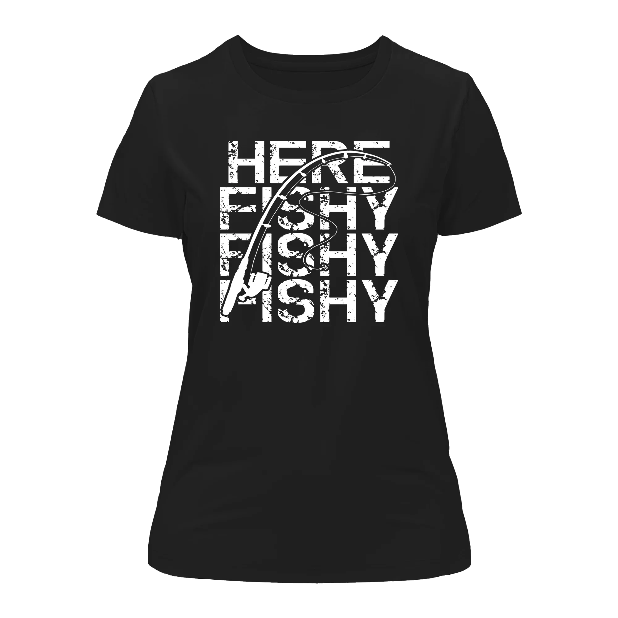 T-shirt « Here Fishy Fishy » pour femme