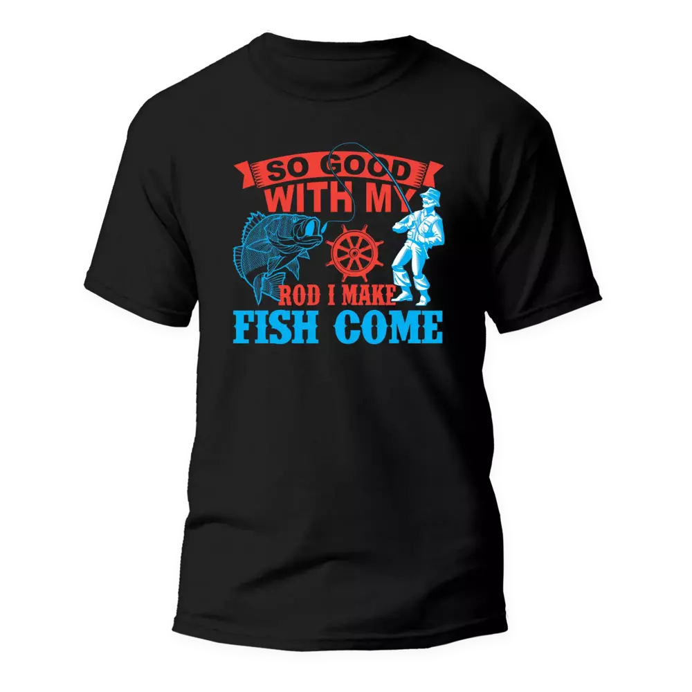 T-shirt « Je fais venir le poisson »