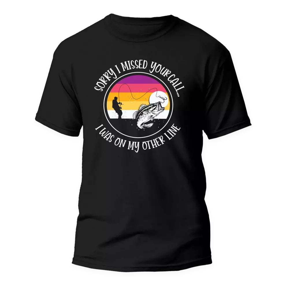 T-shirt « J'étais sur une autre ligne »