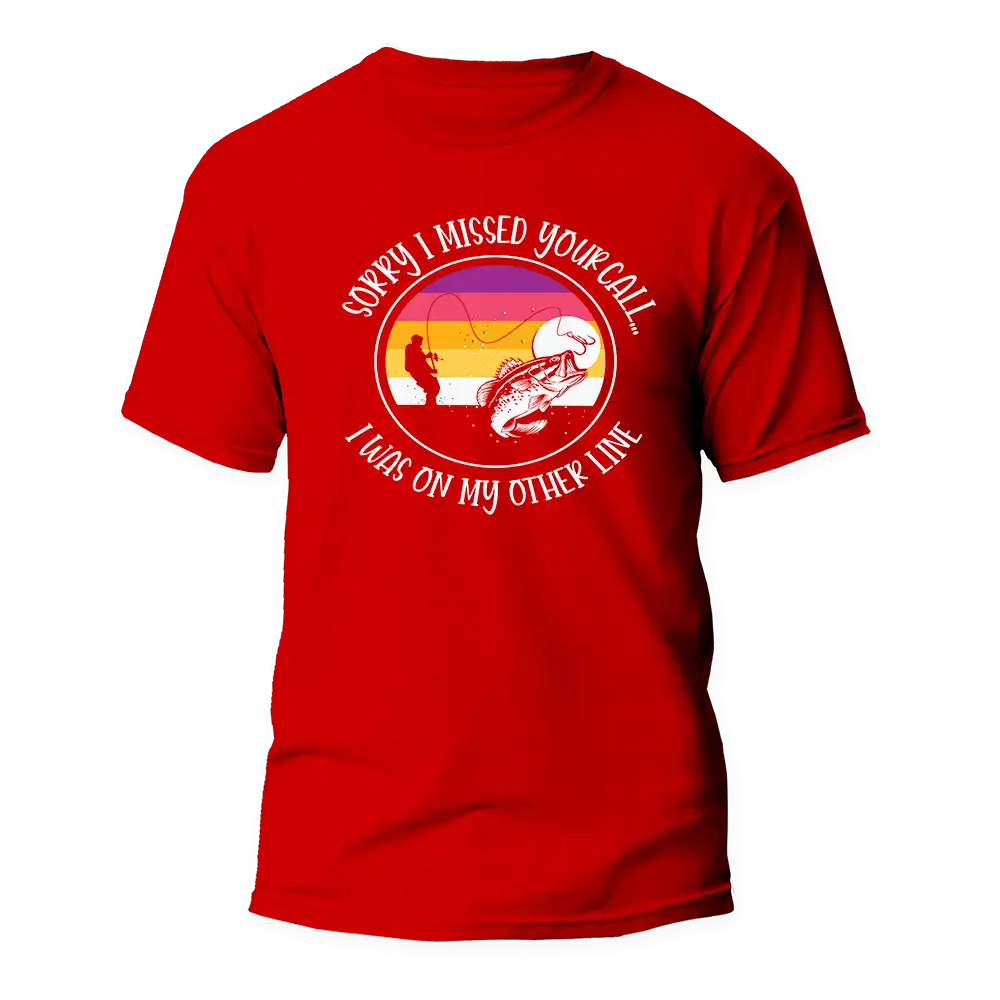 T-shirt « J'étais sur une autre ligne »