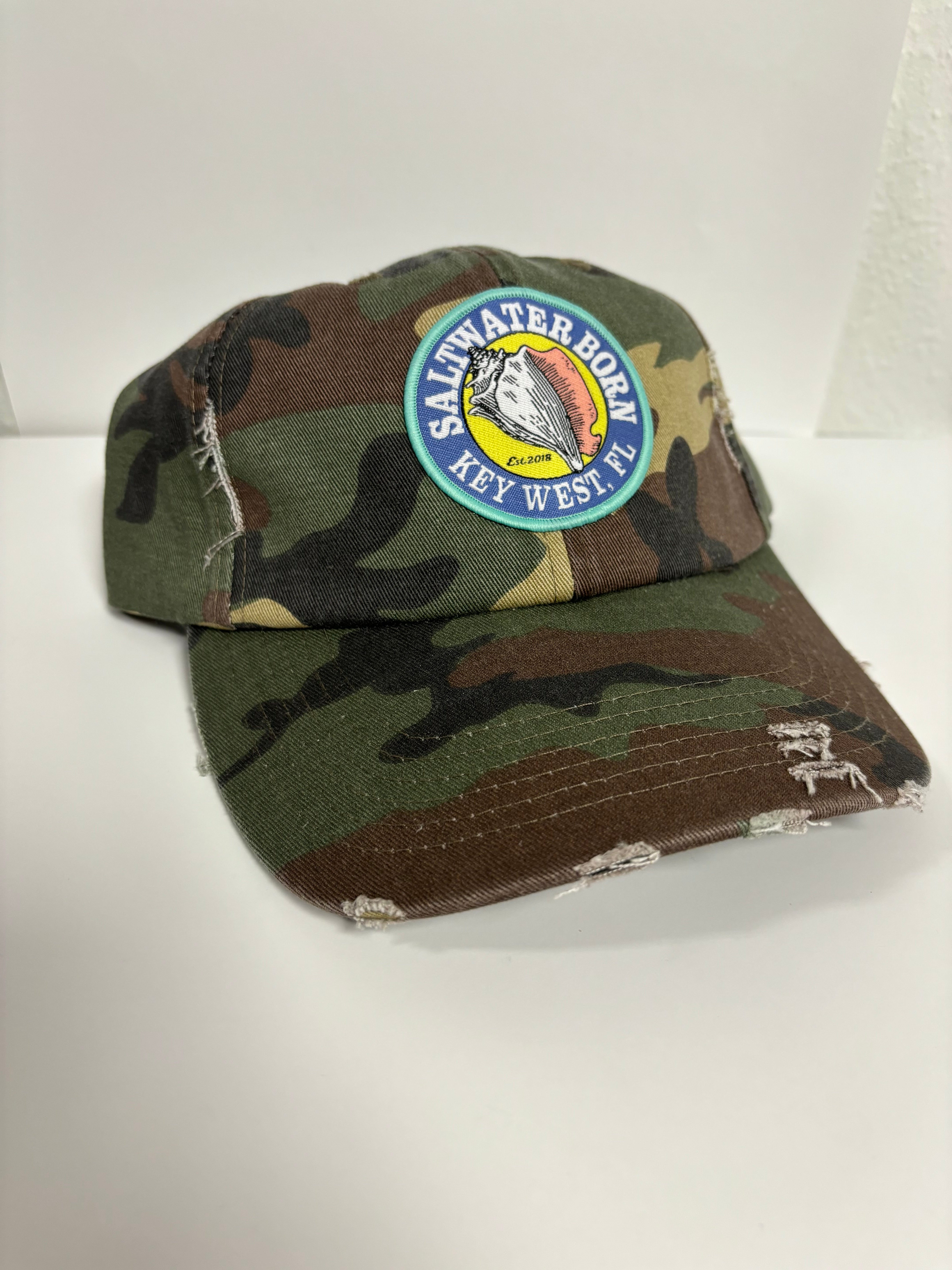 Chapeau vintage vieilli de Key West