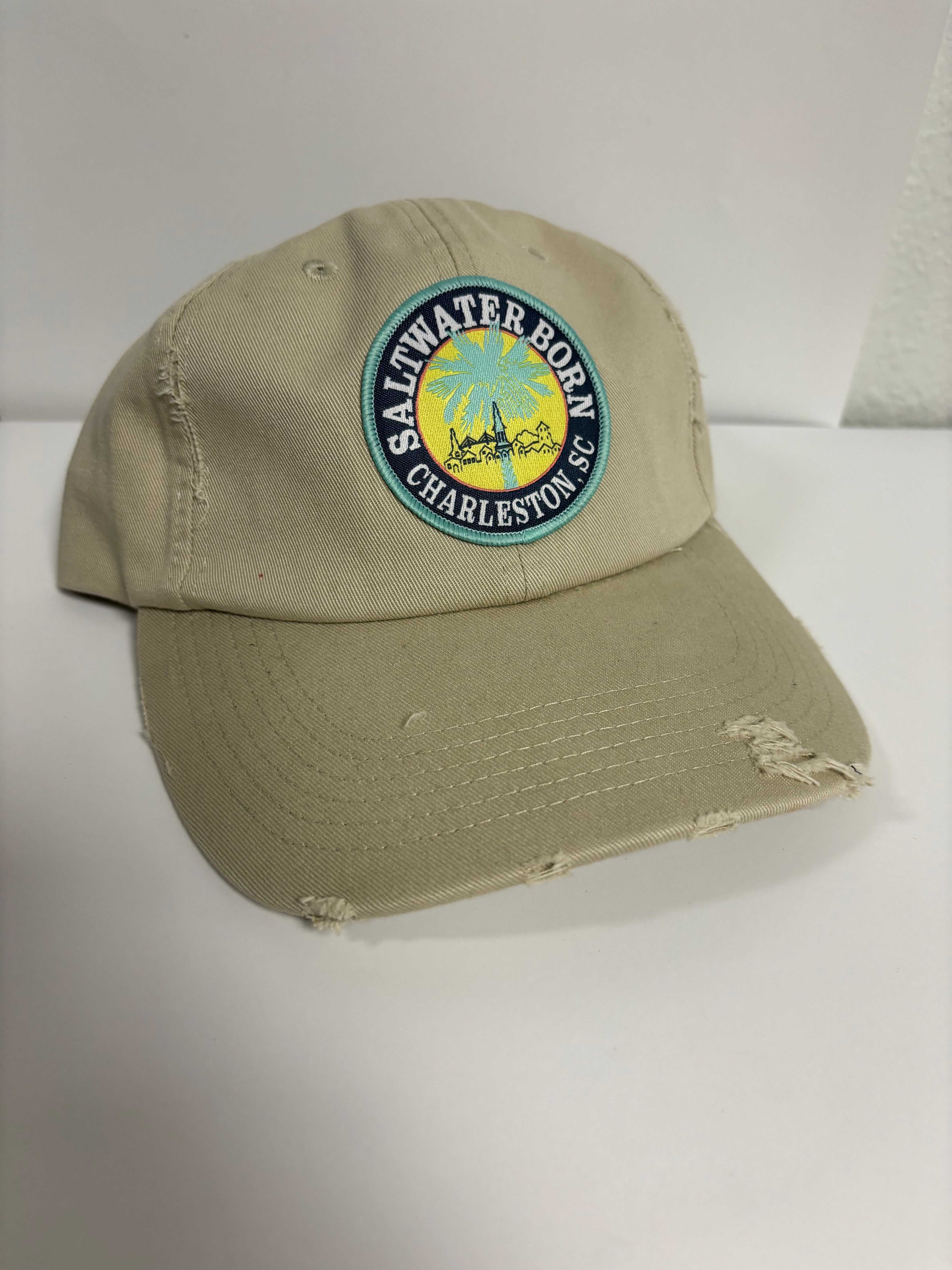 Charleston, SC Vintage Distressed Hat