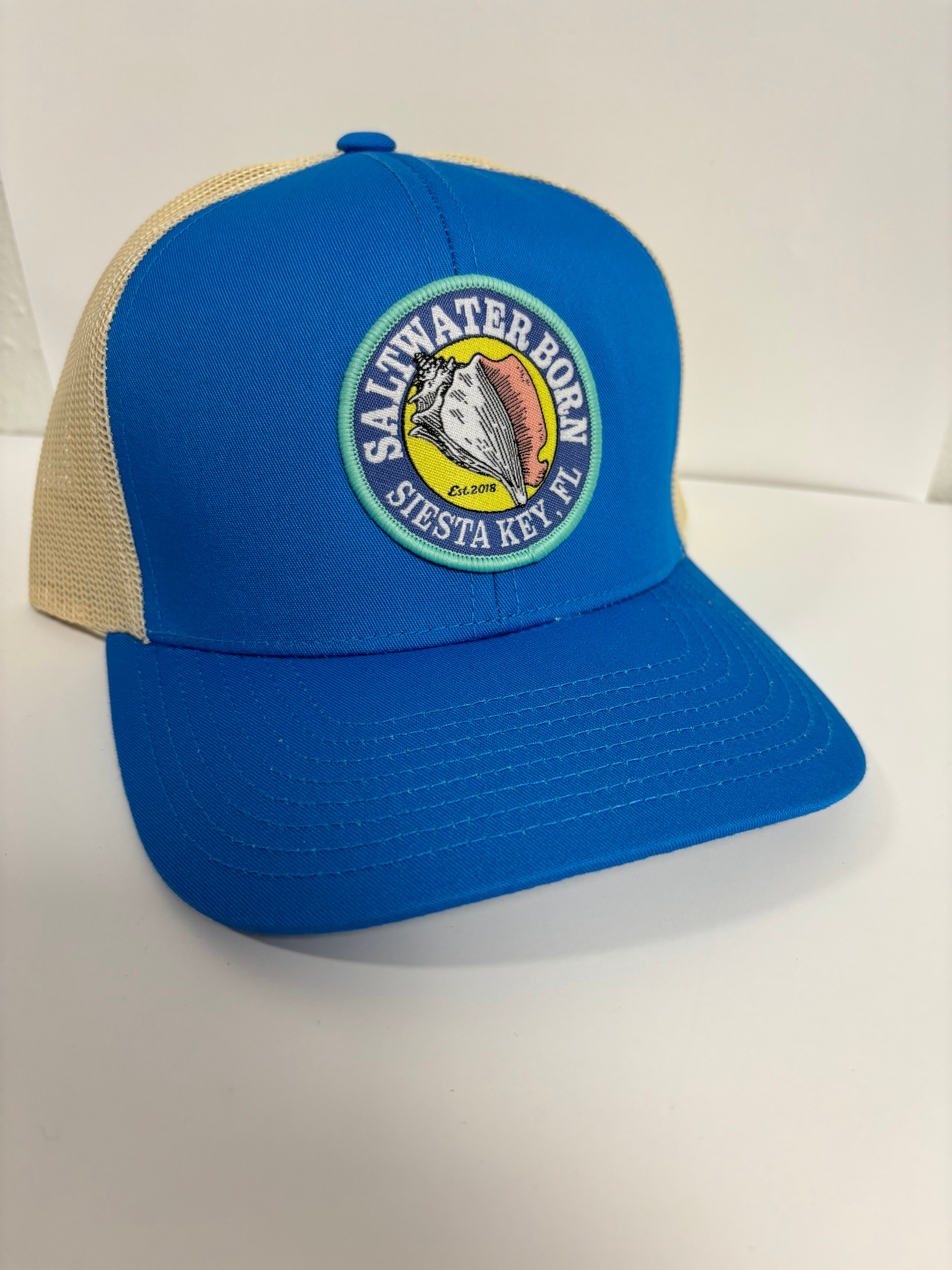Siesta Key, FL Structured Mesh Trucker Hat