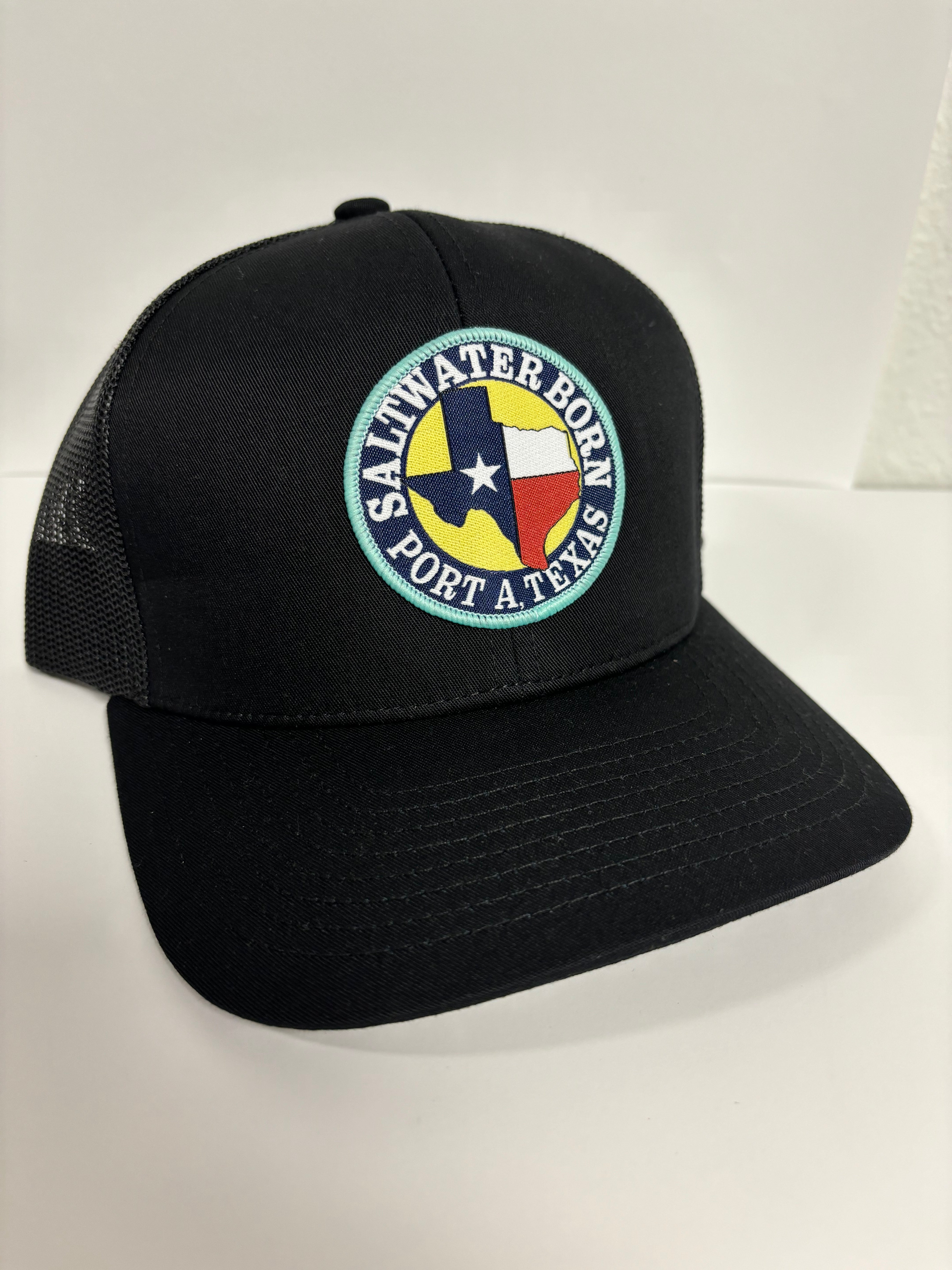 Casquette de camionneur en maille structurée Port A, TX