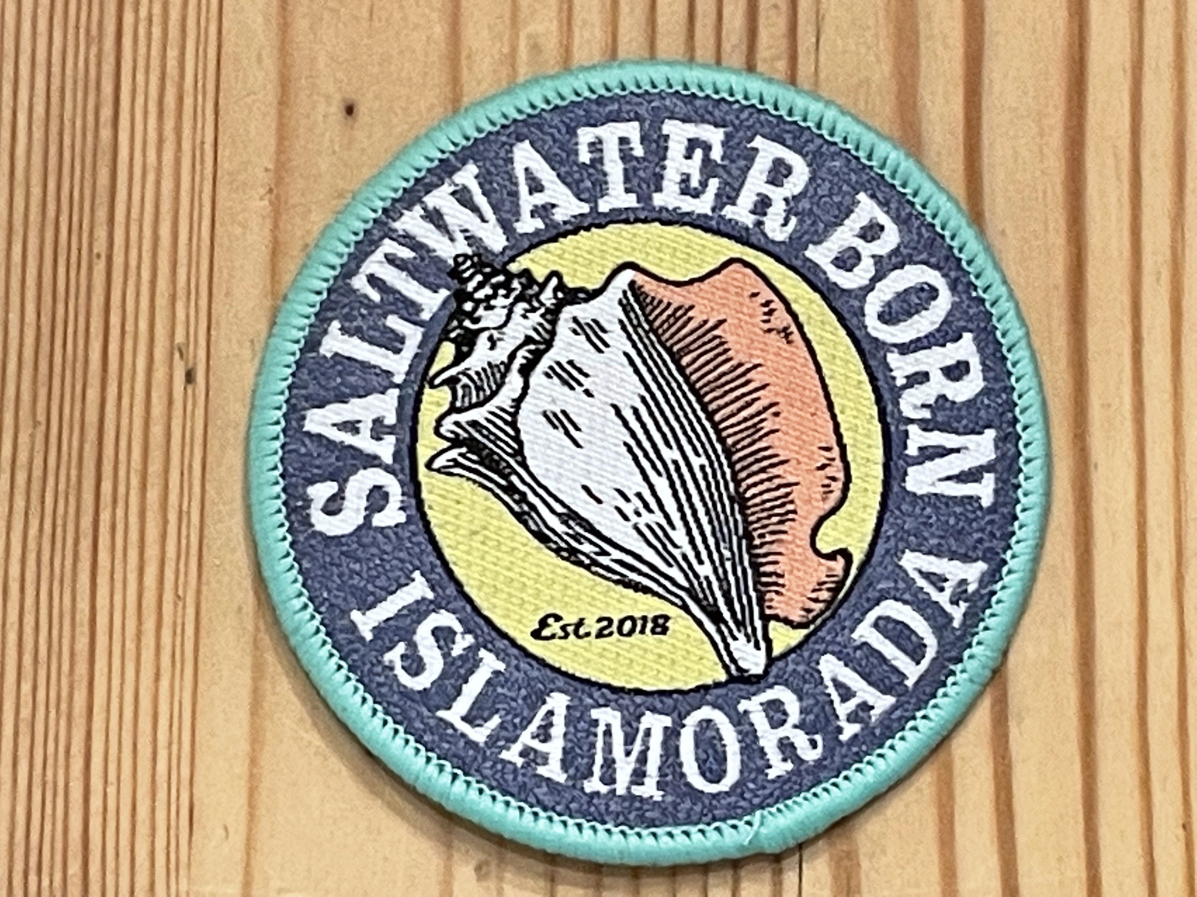 Écusson brodé Saltwater Born Islamorada