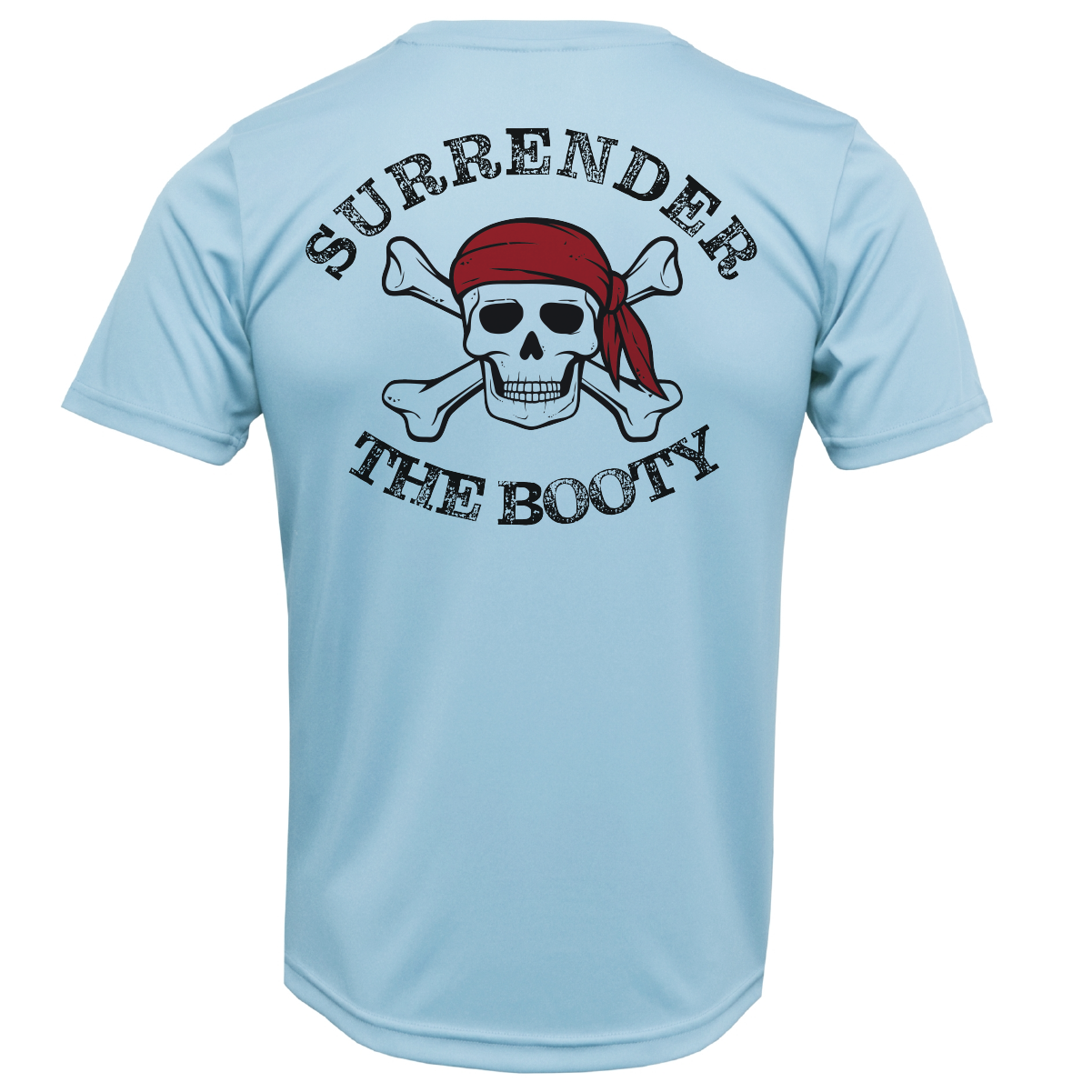 St. Pete Beach, FL "Surrender The Booty" Men's Short Sleeve UPF 50+ Dry-Fit Shirt