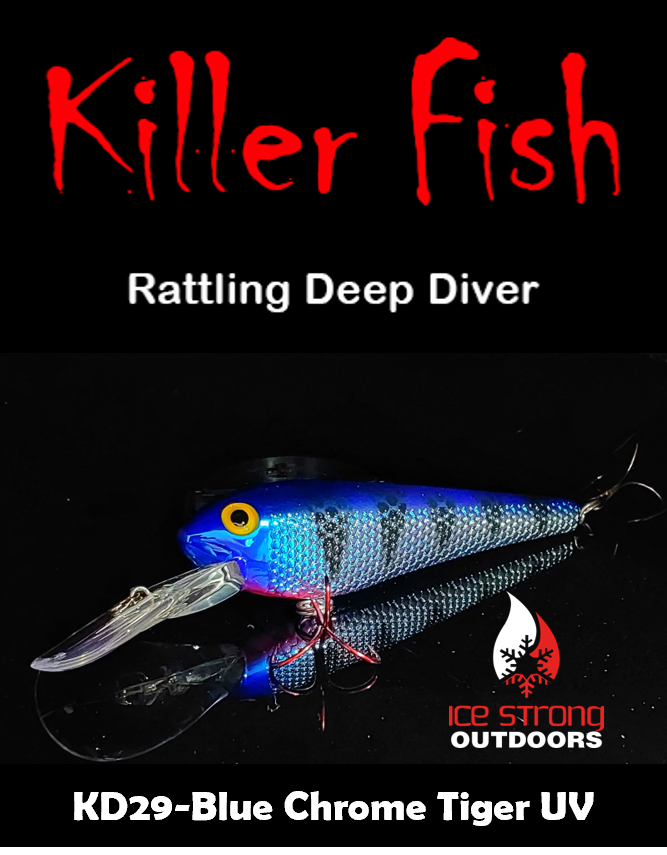 NEW JUNE 2025 - Killer Fish - Rattling DEEP Diver UV