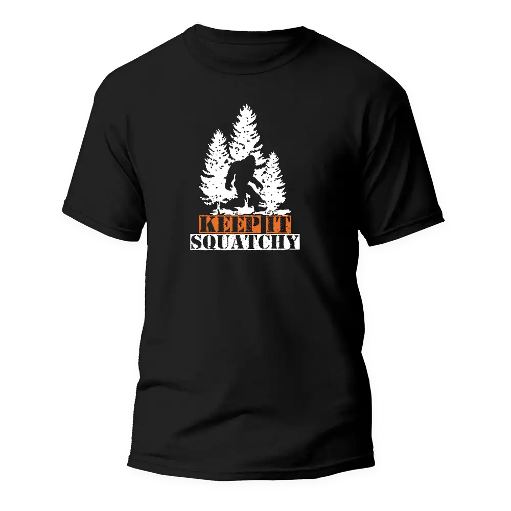 T-shirt Keep It Squatchy Man