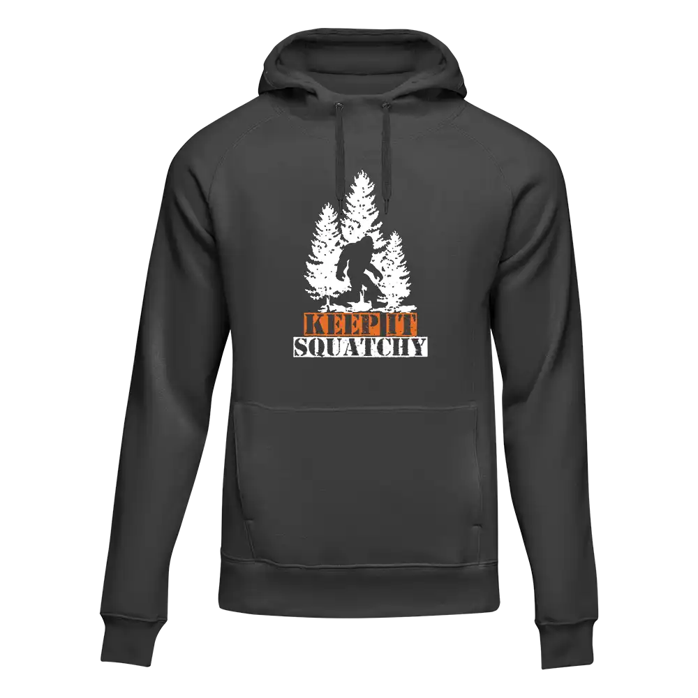 Sudadera unisex con capucha Keep It Squatchy