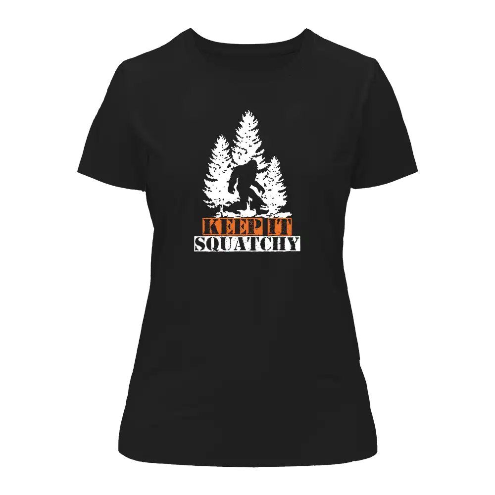 T-shirt Keep It Squatchy pour femme