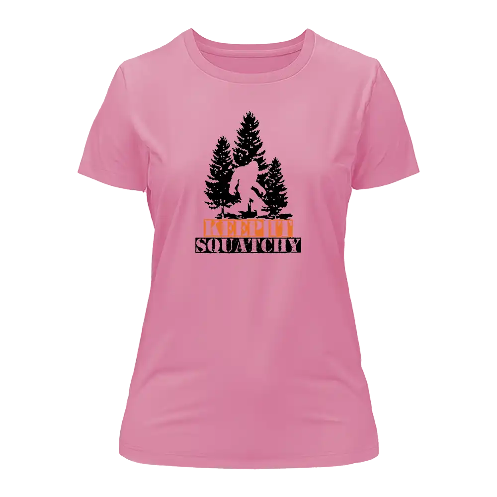 T-shirt Keep It Squatchy pour femme