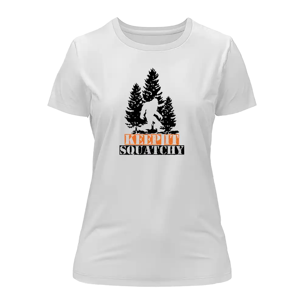 T-shirt Keep It Squatchy pour femme