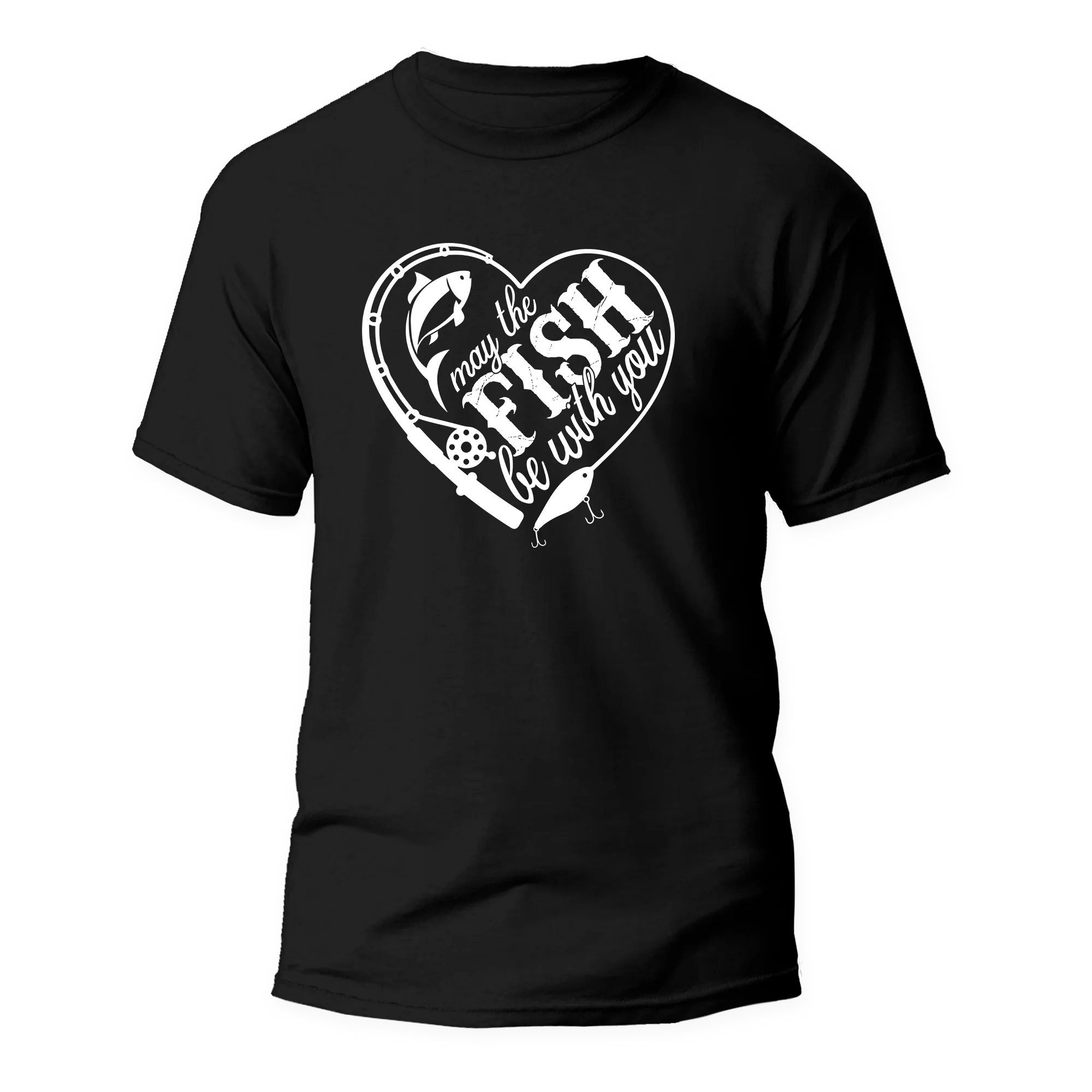 T-shirt homme « Que le poisson soit avec toi »