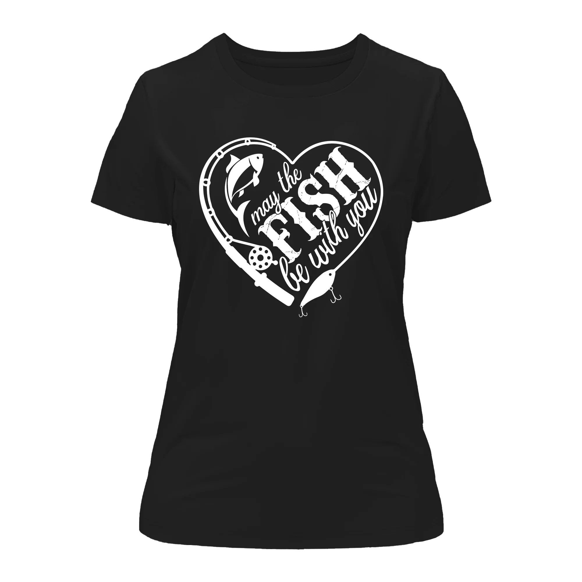 May The Fish Be With You T-Shirt for Women
