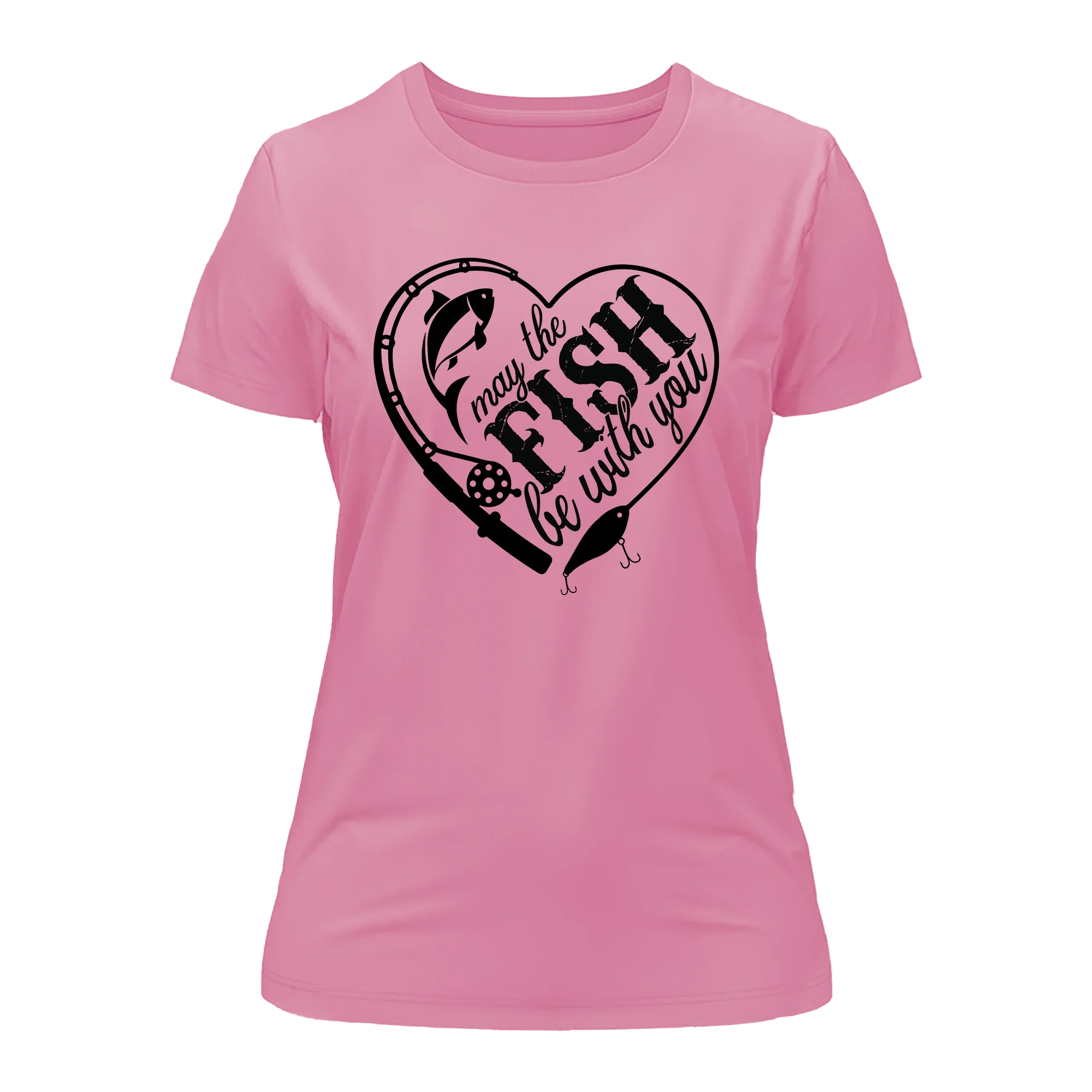 T-shirt « Que le poisson soit avec toi » pour femme