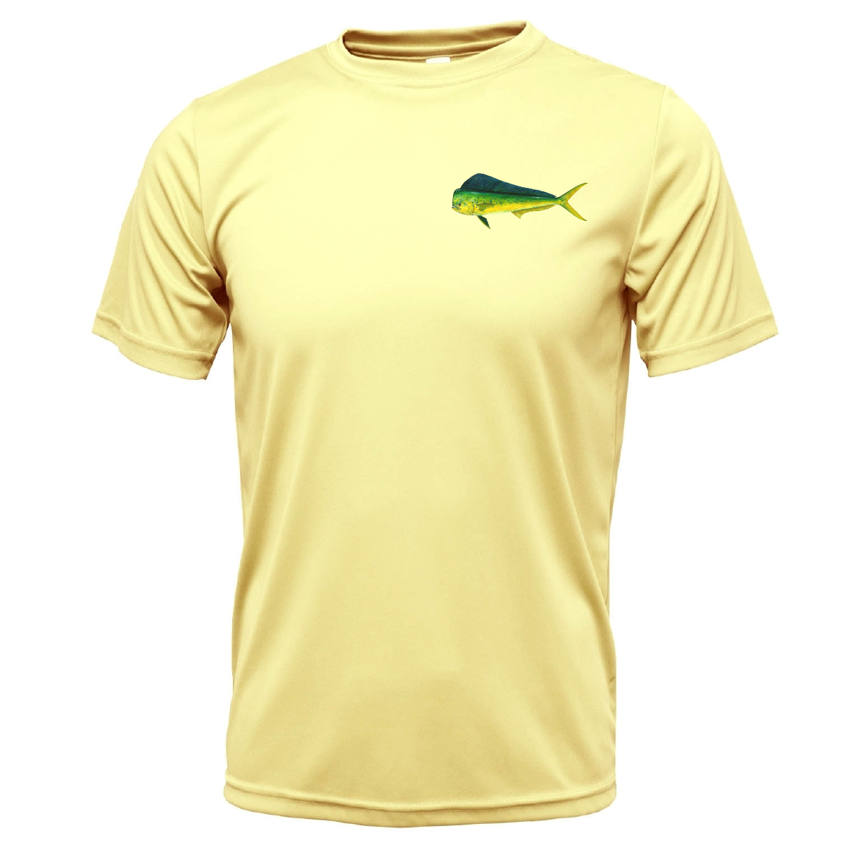Key West, FL Mahi on Chest Short Sleeve UPF 50+ Dry-Fit Shirt