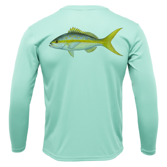 Yellowtail Long Sleeve UPF 50+ Dry-Fit Shirt