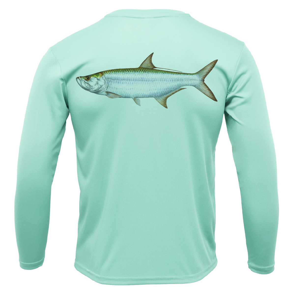 Key West, FL Tarpon Long Sleeve UPF 50+ Dry-Fit Shirt