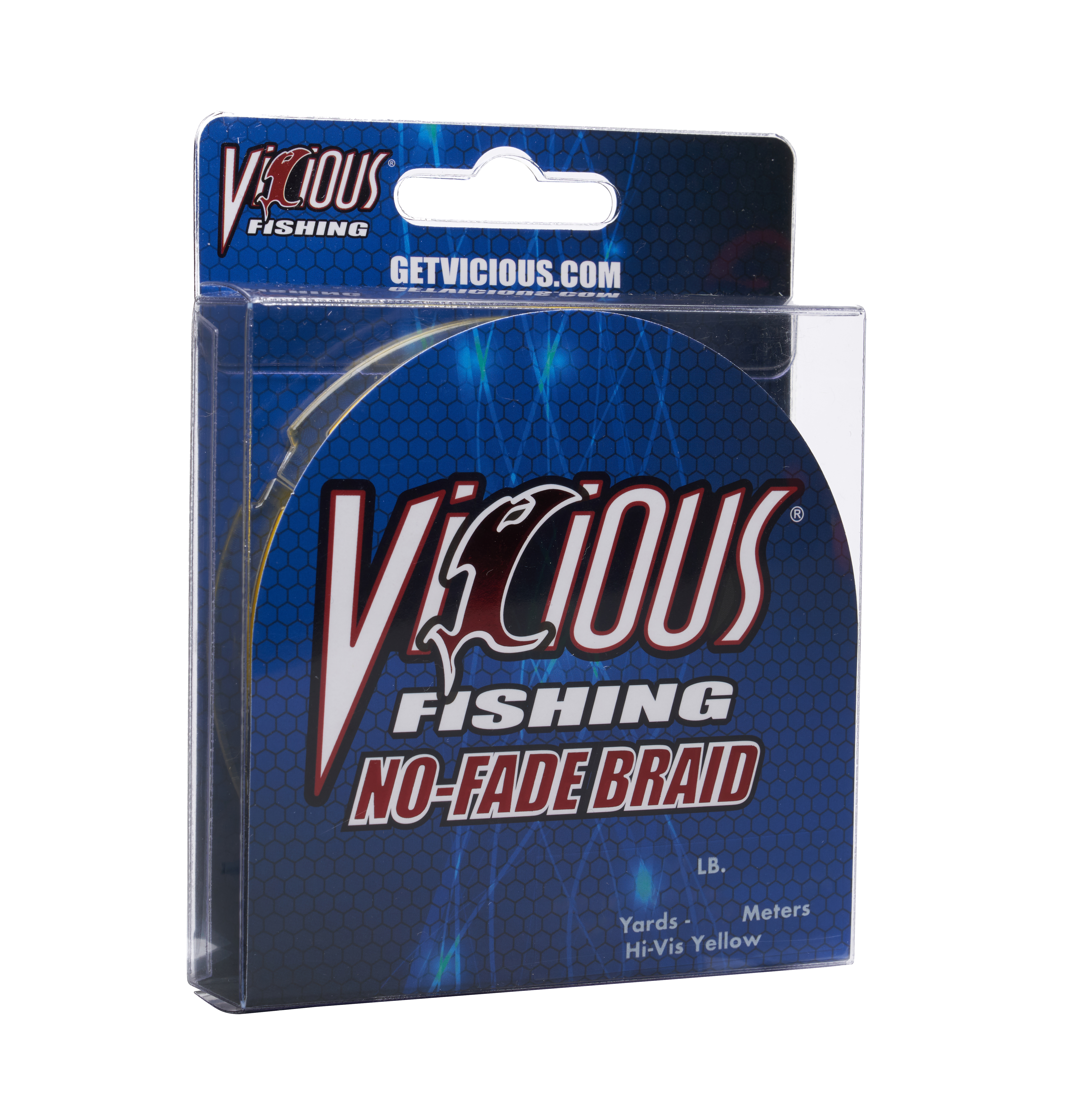 Vicious No-Fade Yellow Braid - 10 Lb Test