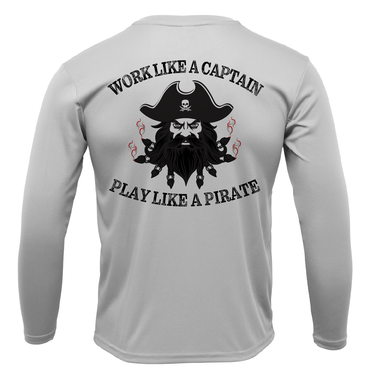 Saltwater Born Blackbeard Long Sleeve UPF 50+ Dry-Fit Shirt