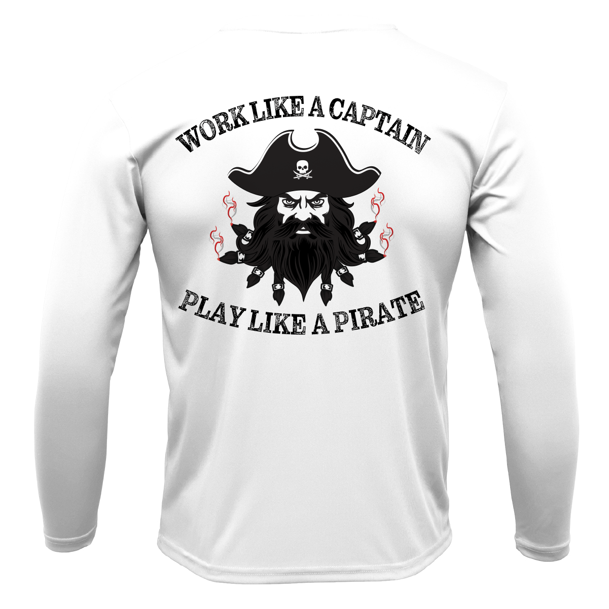 Saltwater Born Blackbeard Long Sleeve UPF 50+ Dry-Fit Shirt