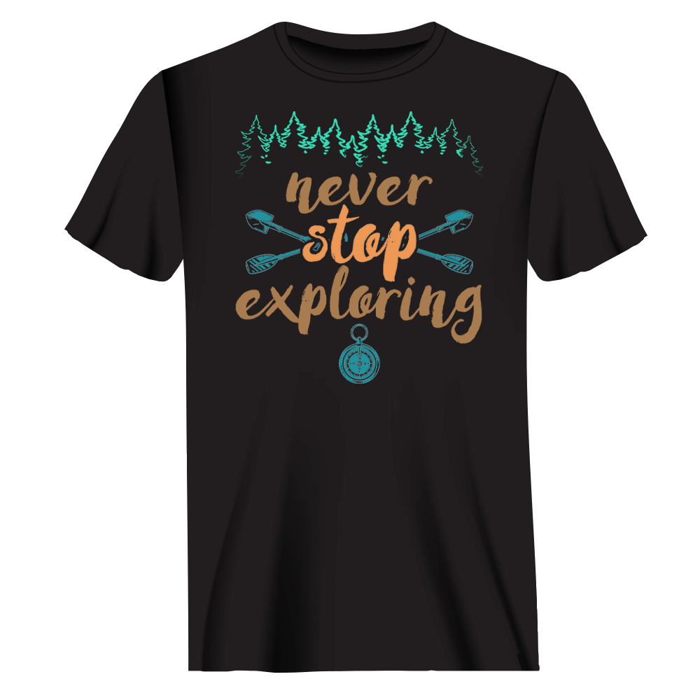 T-shirt « Never Stop Explorer » pour homme