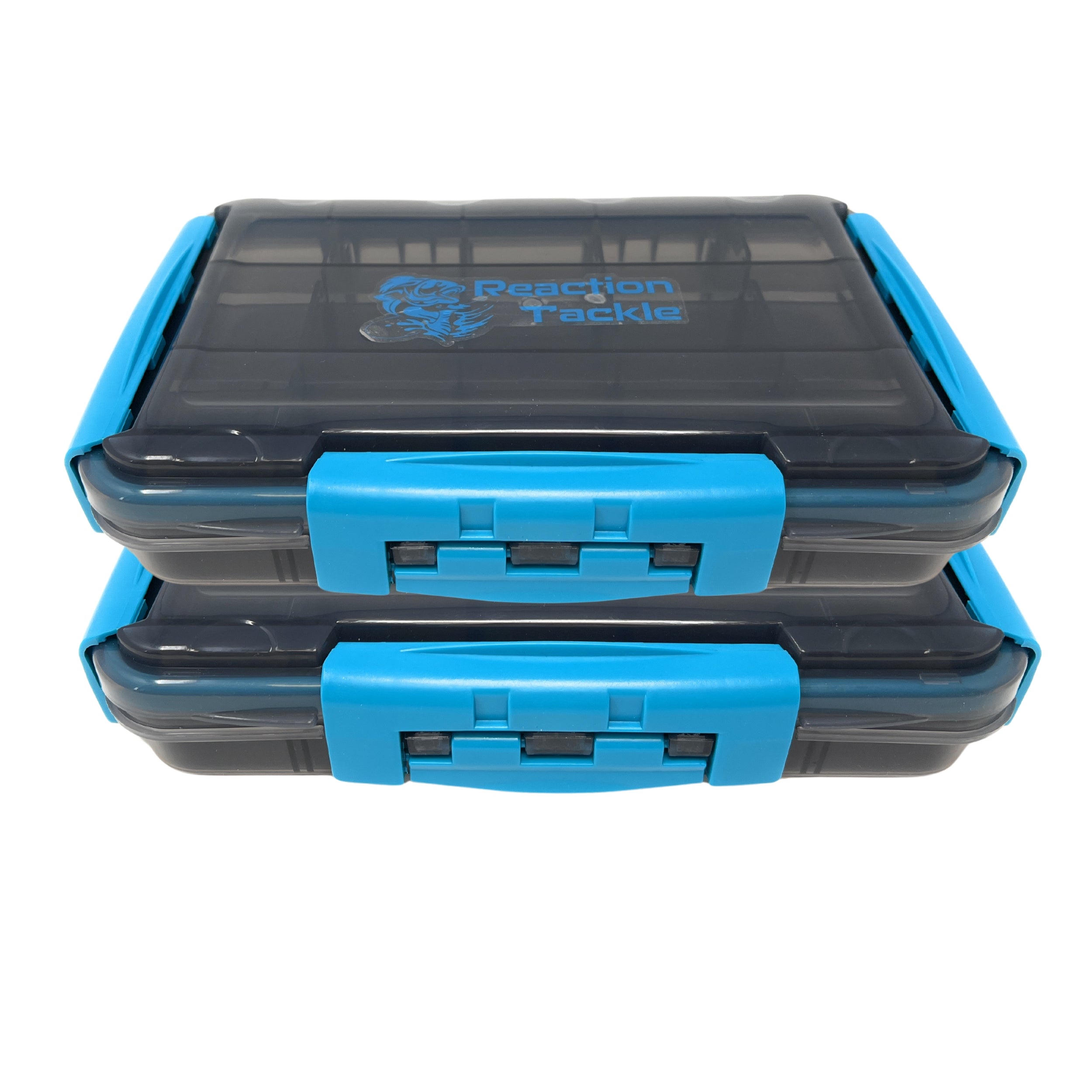 Bandeja para aparejos Reaction Tackle Premium: de alto rendimiento e impermeable con 3 clips resistentes
