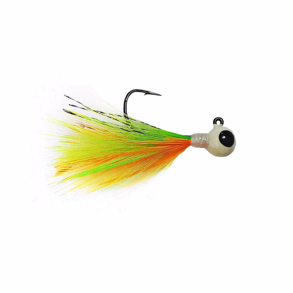 Firetiger Tungsten Feather Jig